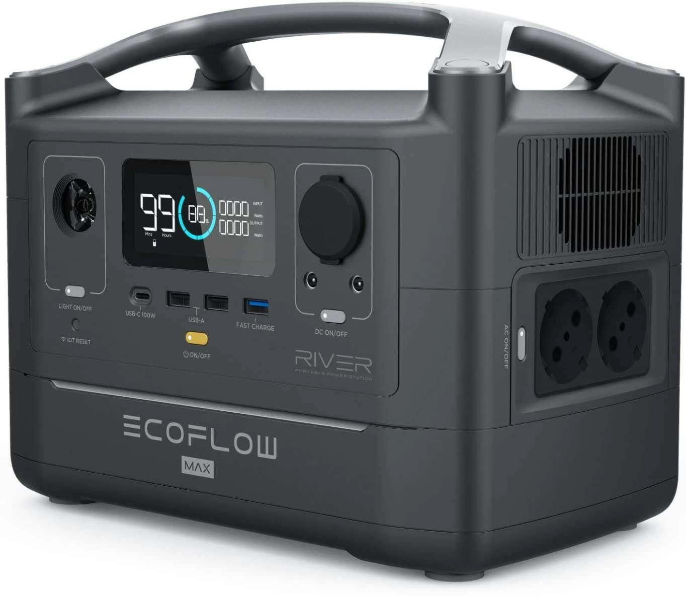 Offgrid mit voller Power. Die ECOFLOW RIVER Max Powerstation - EcoFlow River Max Powerstation