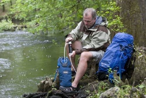 Katadyn Wasserfilter Pocket im Einsatz